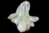 Zoned Apophyllite Crystals With Stilbite - India #72093-1